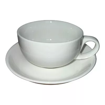 Cappuccino Cup & Saucer 285ml/15.5cm (set Of 8) • £31.34