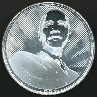 2009 Barack Obama Inauguration Commemorative 1 Oz. .999 Fine Silver Round • $44.50