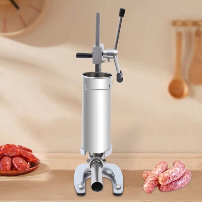 $147 • Buy 3L Meat Sausage Filler Stuffer Salami Maker Vertical Machine  Stainless Steel