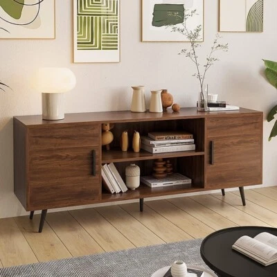 $220.95 • Buy Modern TV Cabinet Entertainment Unit Stand Storage