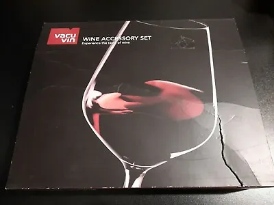 Vacu Vin Wine Accessory Set • $14.99