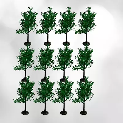 12pack Green Branch Trees  Cake - Cupake Decoration Toppers • $4.99