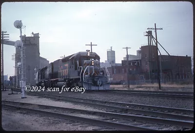 DRGW Denver & Rio Grande Western SD40T-2 Tunnel Motor Ice Action Orig Kodachrome • $9.95