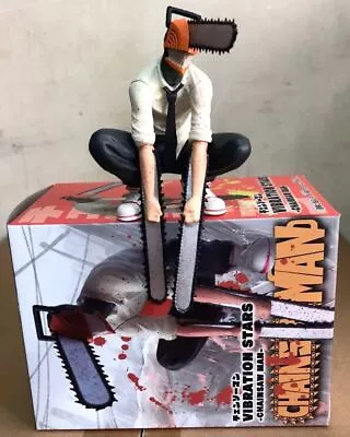 £13.19 • Buy Anime Chainsaw Man Denji Noodle Stopper PVC Figure Toy New IN Box 16cm