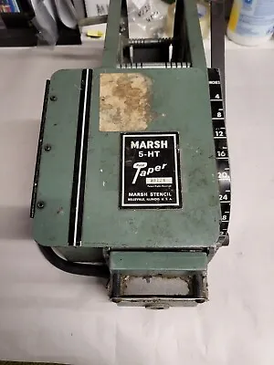 Marsh Model 5 HT Manual Gummed Tape Dispenser Hand Taper  • $159.95