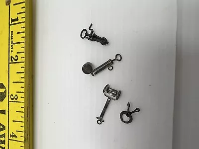 Dollhouse Miniature 1:144 Scale /Micro Minis Metal LOT  Of 4 Vintage Mower Mixer • $20