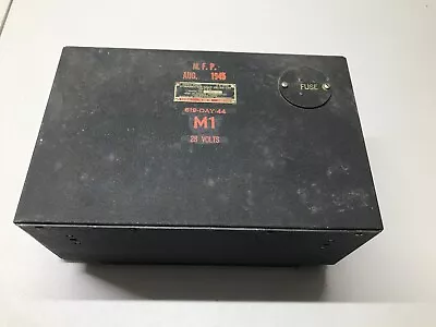 Military Aircraft Radio WwII Dynamotor PE-94-CM Airadio Bendix PE 94 - 1945 M1 • $250