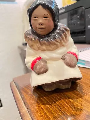 C.Alan Johnson Eskimo Figurine • $115.50