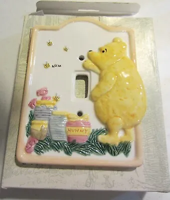 Classic Winnie The Pooh  Ceramic Switch Plate Light Cover • $15.95