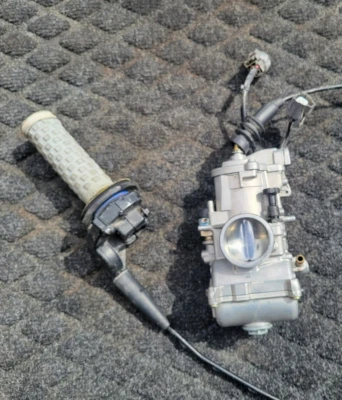 $225 • Buy 2002 Kawasaki Kx250  Keihin Pwk 39 Carb Carburetor & Throttle Assembly
