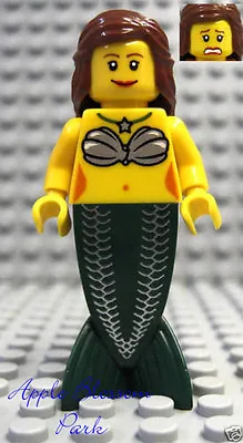 NEW Lego Female MERMAID MINIFIG - Brick Beard Pirate Ship Girl Minifigure 6243 • $20.42