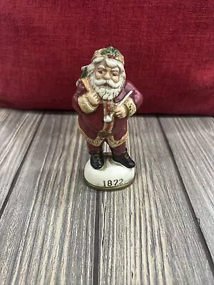 Vtg Christmas Reproductions Inc Memories Of Santa 1872 Ornament Bag Toy Letters • $14.99