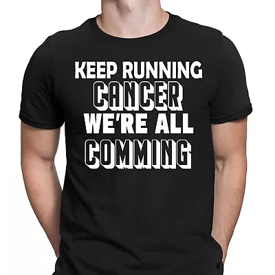Keep Running Cancer T-Shirt Race For Life Charity Runner London Marathon Tee#LMD • £9.99