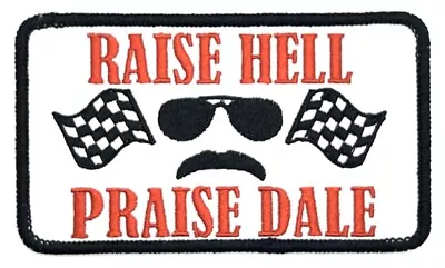 Raise Hell Praise Dale Earnhardt NASCAR Racing Cap Hat Patch Vintage Retro Style • $5.60