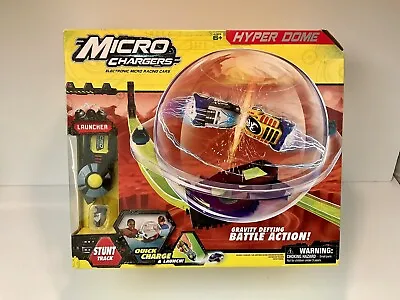 Micro Chargers HYPER DOME | Electronic Micro Racing Car Stunt Track Battle | NIB • $29.99