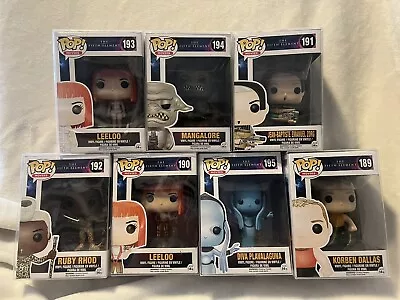 $540 • Buy Fifth Element Funko Pop Complete Vaulted Set, Leeloo, Diva, Korben, Jean, Ruby
