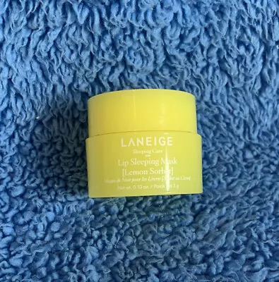 Laneige Lip Sleeping Mask - Lemon Sorbet - Sample 3g - MELB STOCK • $25.95