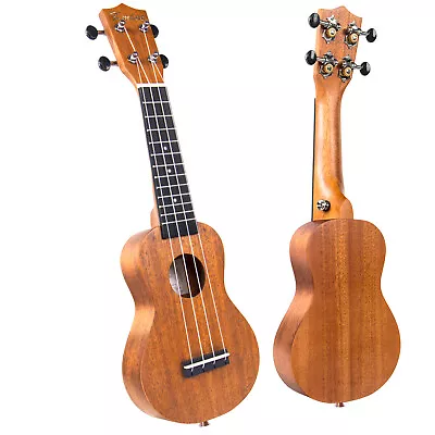 $60.49 • Buy Kmise 17 Inch Ukulele Mahogany Ukelele 12 Fret For Kids Beginner Uke Learning