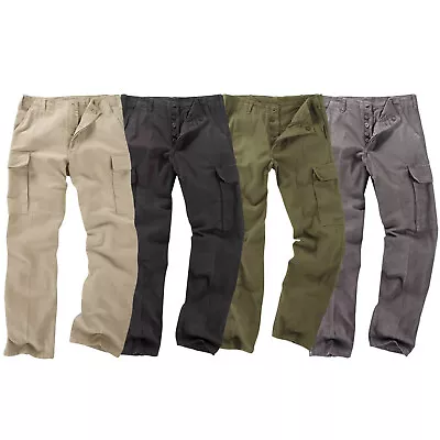 Moleskin Trousers German Army Style Combat Tough Work Fishing Camping Pant New • $49.79