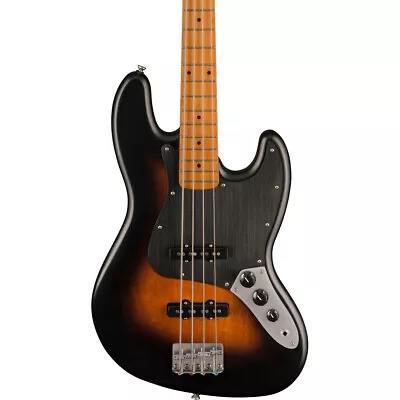 Squier 40th Anniversary Jazz Bass Vintage Edition Maple Fingerboard Black Ano • $479.99