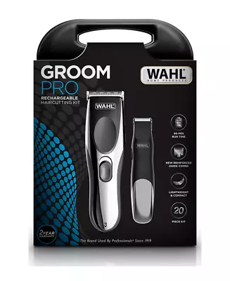 Wahl Groom Pro Hair Clipper Combo Kit Cordless Professional Clipper For Men Trim • $98
