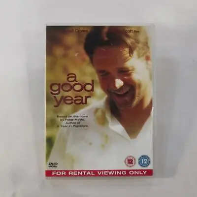 A Good Year DVD (2007) Russell Crowe Quality Guaranteed Reuse Reduce Recycle • £23.23