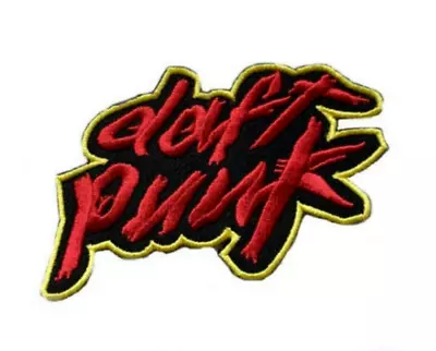 Daft Punk Logo Patch (3.5 ) Iron/Sew-on Badge Jacket Bag Music Festival Patches • $7.95