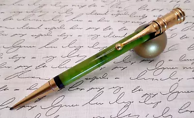 Vintage Parker Duofold Mechanical Pencil  Green/gold  Used In Box Works  Lot K43 • $60