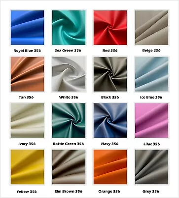 MARINE VINYL FABRIC Faux Leather UV Boats Leatherette Material Upholstery Covers • £19.99