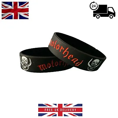 Rock/Heavy Metal Band - Silicone Wristband - New - Motorhead • £4.69