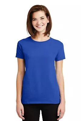 Gildan 2000L Womens Short Sleeve Ultra Cotton Crew Neck Stylish T-Shirt • $14.45