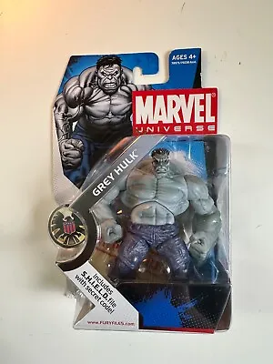 Marvel Universe Hulk Grey 3.75  Action Figure Series 1 #014 *SEALED* 2008 • $23