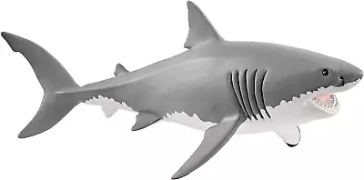 Schleich 14809 Great White Shark Toy Figure • $21.89