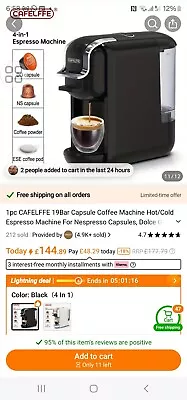 Coffee Machine • £100