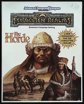The Forgotten Realms The Horde (TSR 1990) D&D Barbarian Campaign 2nd Edition • $30.22