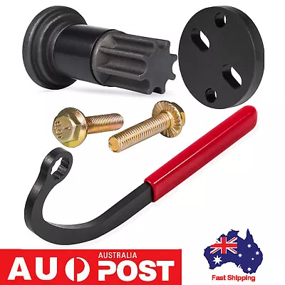 For Cummins Idle Lock Nut Wrench+Injection Pump Gear Puller+Engine Barring Tool • $82.52