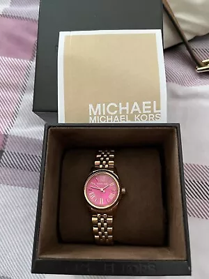 Michael Kors Watch Women Rose Gold • £21