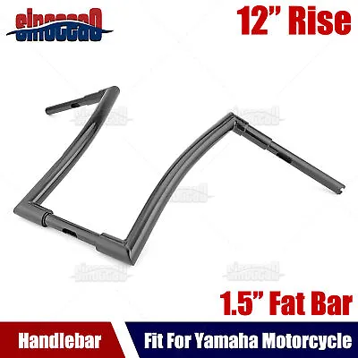 12'' Ape Hanger 1.5  Fat Handlebar For Yamaha Road Star V-Star 650/950/1100/1300 • $119.99