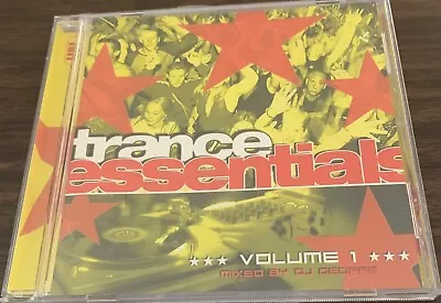 Trance Essentials Vol. 1 -DJ Geoffe  CD 2002 Moby Dj Sammy Clean Disk • $17