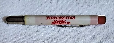 Vintage Advertising Bullet Pencil / Winchester Western / Ammo Firearms • $1.99