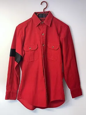 Michael Jackson Owned & Worn Red Cotton Twill Shirt Authentic Piece Of History • $4999.99