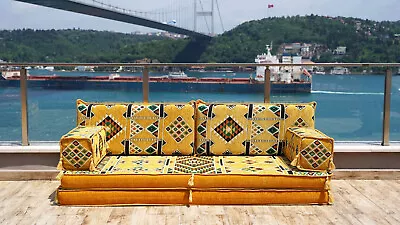 Sectional Sofa Arabic Majilis Sofa And Loveseats 80s Sofa Vintage Sofa New • $549