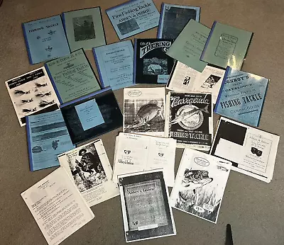 Numerous Vintage Fishing Tackle Catalogs (photocopies Only) See Description • $24.99