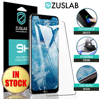 For Nokia 8.1 7.1 6.1 5.1 7 Plus 3.1 2.1 8 6 5 3 Tempered Glass Screen Protector • $6.95