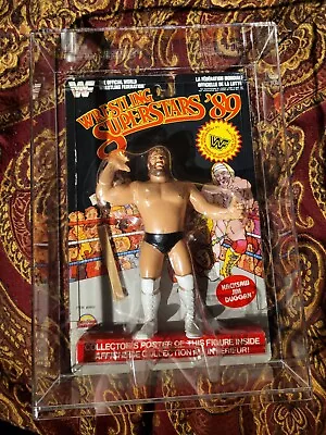 Wwf Wrestling Superstars Ljn  Hacksaw Jim Duggan Black Card Nib • $1800