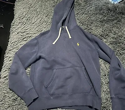 Ralph Lauren Hoodie Men Medium Size Blue • £25