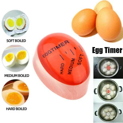 Heat Sensitive Color Changing Egg Timer Soft Hard Boiled Display Cooking Clock • $7.36