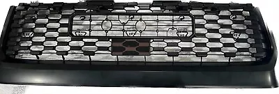 VICTOCAR Matte Black Front Upper Grille Fit For 2018-2021 Toyota Tundra TRD PRO • $179.99