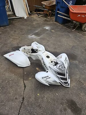 Yamaha Raptor 700 06 - 12 White Plastic Front And Rear Fender Set Plastics • $300