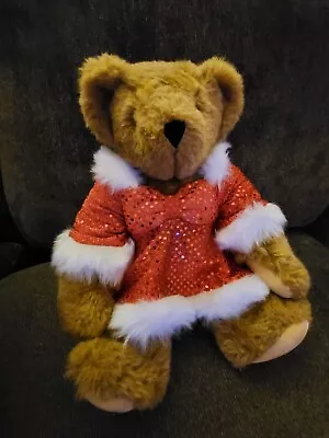 Mrs Claus Christmas Vermont Teddy Bear Plush Stuffed Animal • $14.99